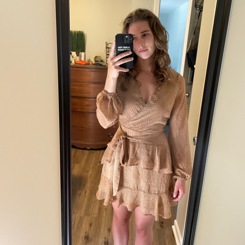 NWT Material Girl ruffle dress